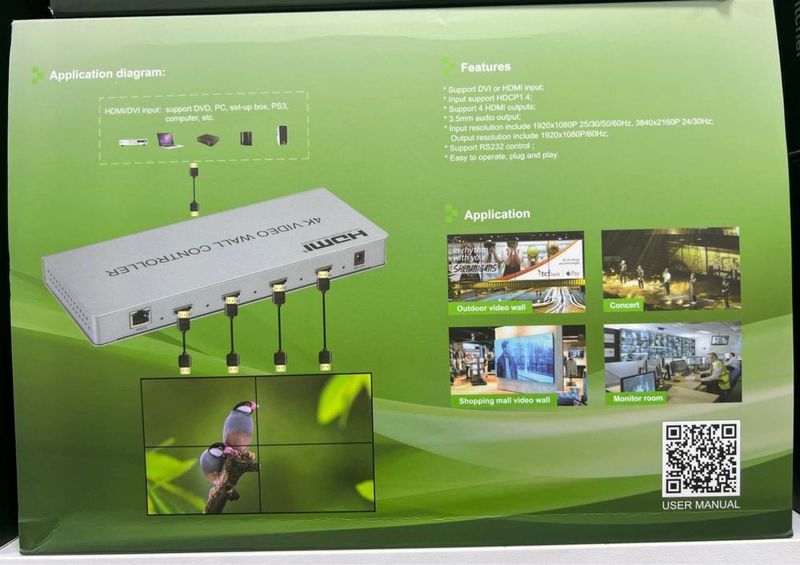 HDMI сплиттер для сборки из телевизоров VIDEOWALL