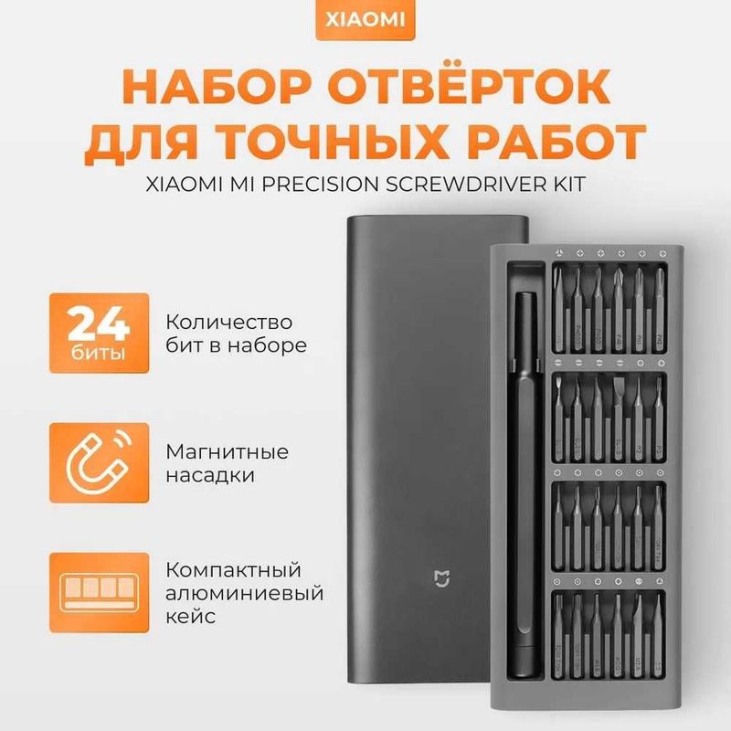 Набор отвёрток Xiaomi Mi Precision Screwdriver Kit