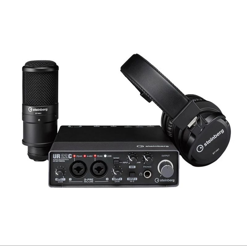 Звуковой карты STEINBERG UR22 MKII komplekt interfeys Звуковой карты STEINBERG UR22 MKII komplekt interfeys