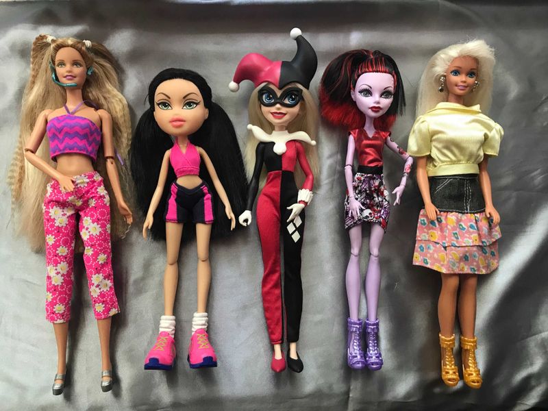 Оригинальные куклы Monster high Bratz Barbie Оригинальные куклы Monster high Bratz Barbie