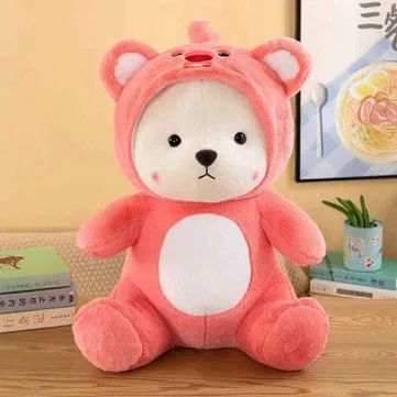 Мягкие Игрушки Мишка с Капюшоном 30см — ПОДАРОК Мягкие Игрушки Мишка с Капюшоном 30см — ПОДАРОК