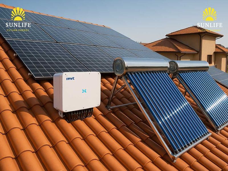 Quyosh panel va Invertorlar, LONGi,Jinko,Solax,INVT,Sungrow