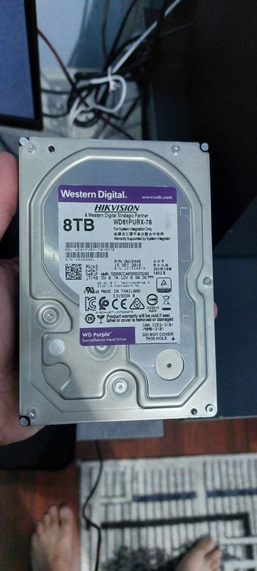 HDD HARD 8TB vint 1