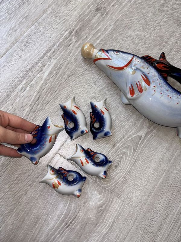Винтажный сервиз “Рыбка” (СССР) Винтажный сервиз “Рыбка” (СССР)
