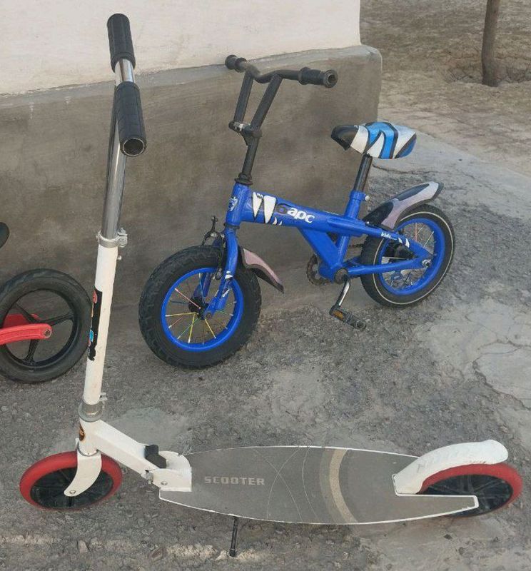 velosiped va samokat (ikkilasi 300.000)