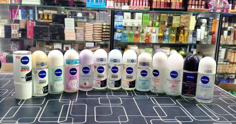 Nivea ayollar uchun shariklik dezodarantlari