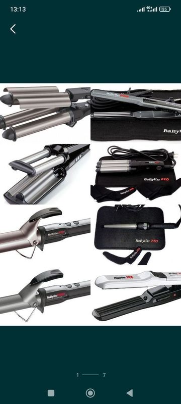 Babyliss pro профессиональный плойки разные ассортименте Babyliss pro профессиональный плойки разные ассортименте