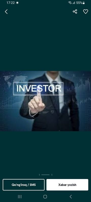Investor Kerak srochno