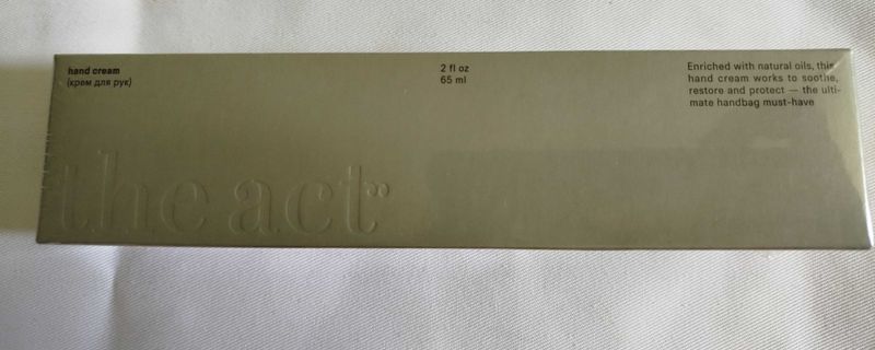 Крем для рук the act