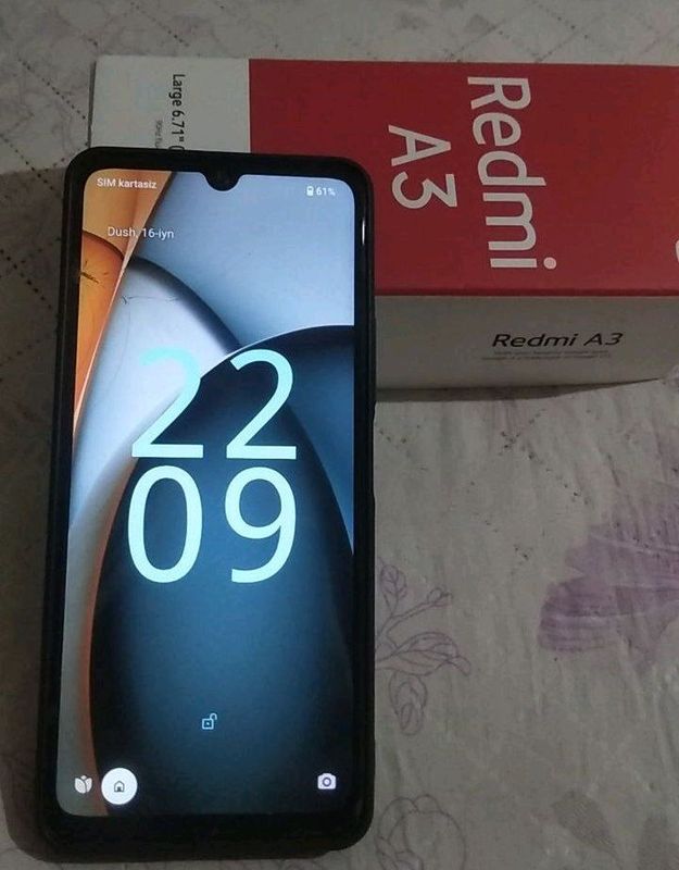 Redmi A3 2 oy ishlatilgan