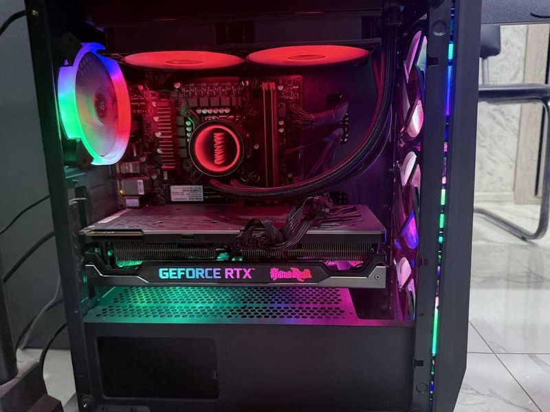 СРОЧНО !! Продается компютер i7 12700 f Rtx 3080 game rock