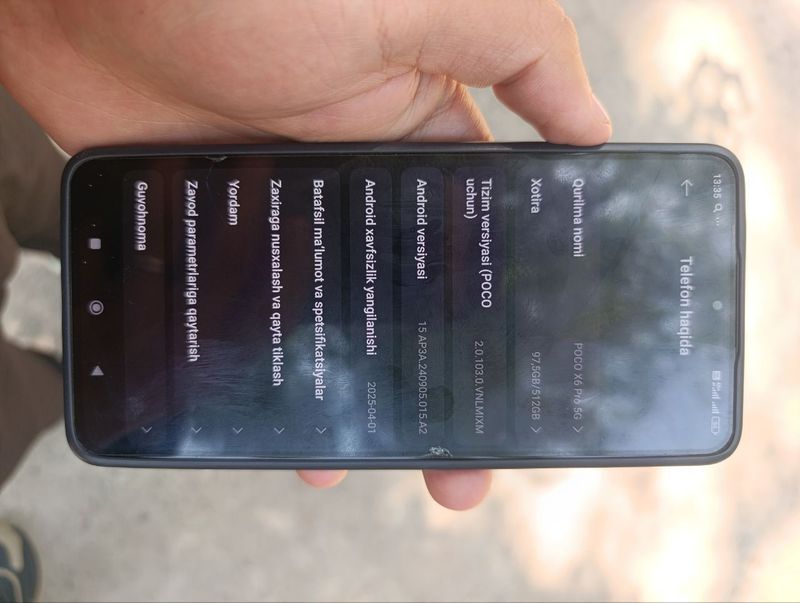 Poco X6Pro 5G yangi