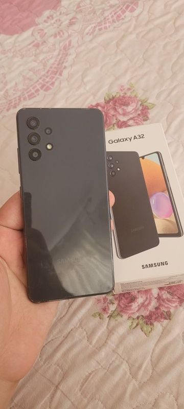 Samsung Galaxy A32 128GB Black Igravoy Original Karobka Holati Ideal