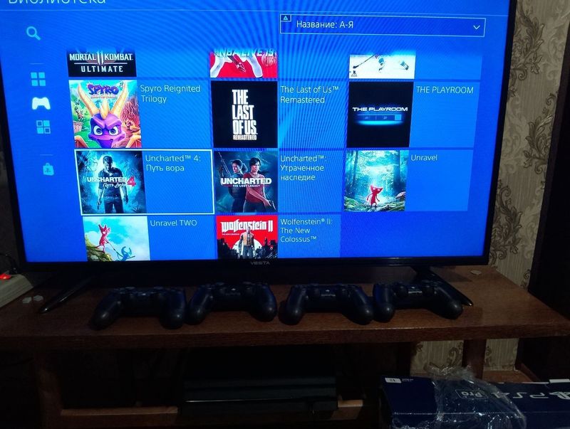 Playstation 4 pro 1 TB xotira Playstation 4 pro 1 TB xotira