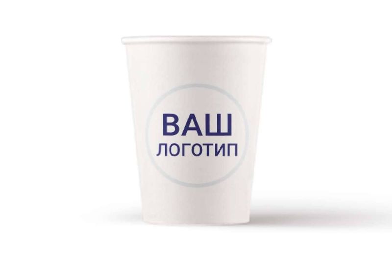 Bir marotabalik stakan sizning logotipingiz bilan