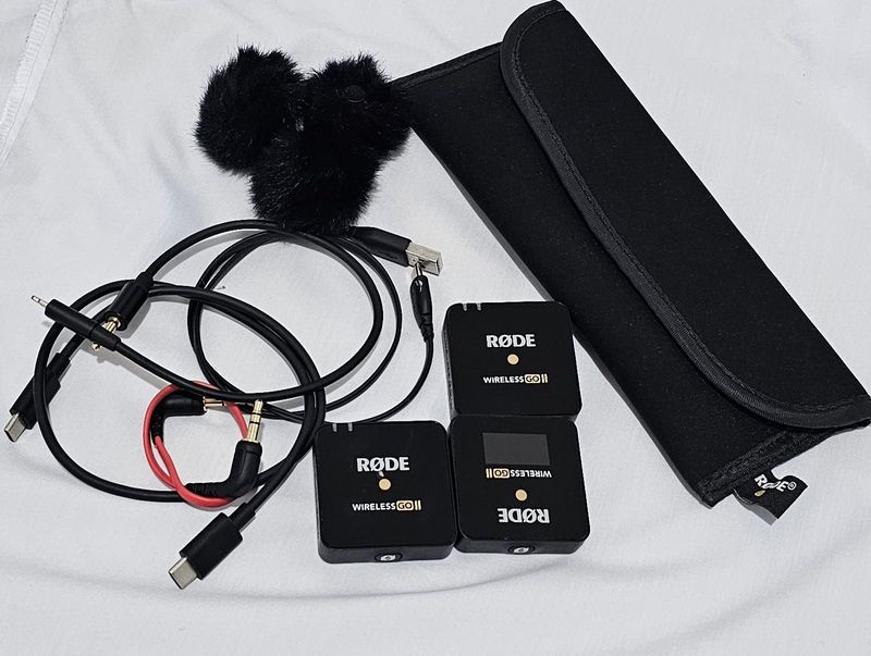 "Rode Wireless GO II mikrofon — original, zo'r holatda micrafon "Rode Wireless GO II mikrofon — original, zo'r holatda micrafon