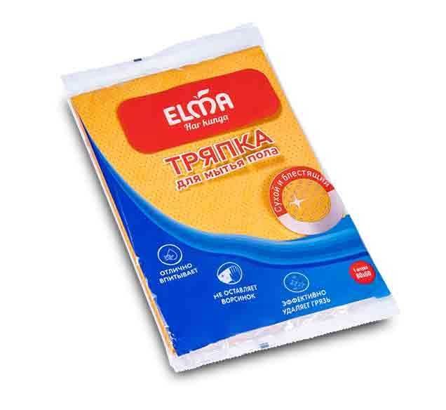 Тряпка сеточная Elma для мытья пола из нетканого материала Тряпка сеточная Elma для мытья пола из нетканого материала