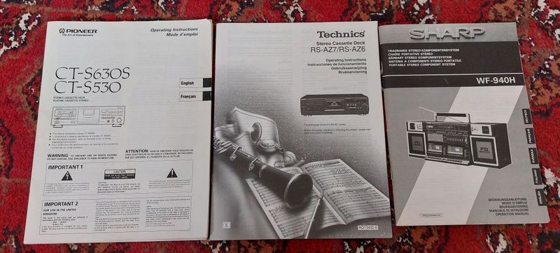 Продам инструкции Sharp Продам инструкции Sharp