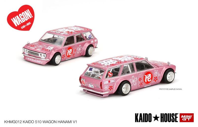 Mini GT 1:64 Kaido House Datsun kaido 510 wagon hanami