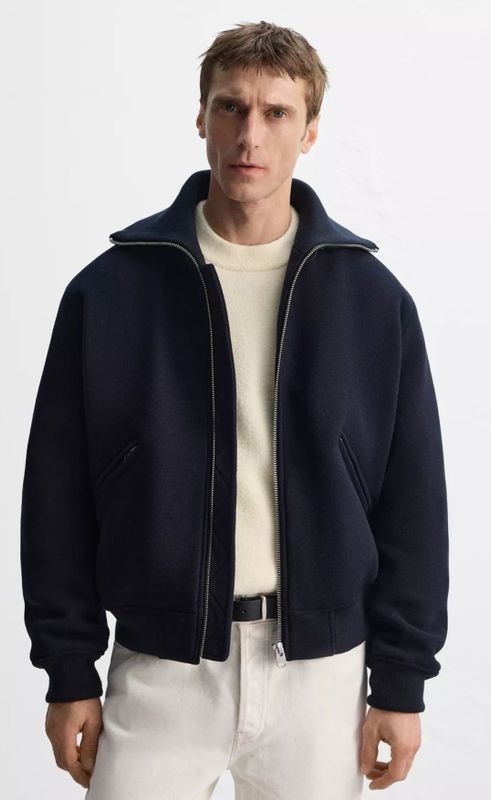 ZARA Куртка из смесовой шерсти. Размер XL ZARA Куртка из смесовой шерсти. Размер XL