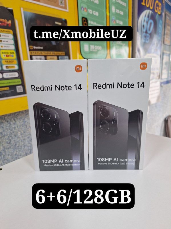 Redmi Note 14 6+2/128GB Redmi Note 14 6+2/128GB
