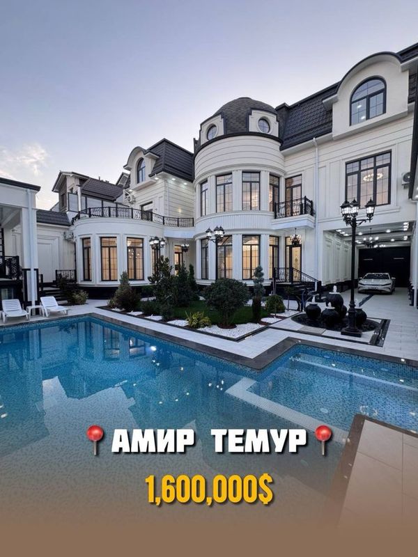Евро дом Амир Темур махалла Участок: 6 соток
