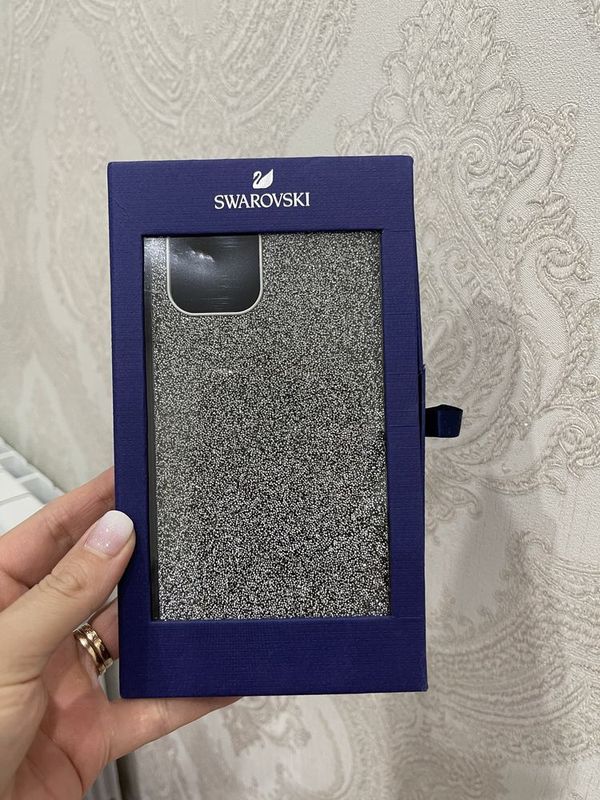 Чехол со стразами Swarovski для iPhone 12 про Max