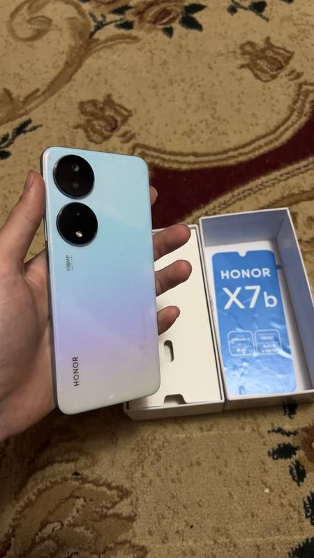 Honor x7 b 8/128 Pamit 8/128 Zaryad 6000 mah Kor dok full 3 oy ish