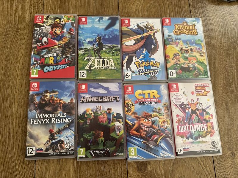 Игры на Nintendo Switch, Нинтендо Свитч (СМОТРЕТЬ ОПИСАНИЕ!) Игры на Nintendo Switch, Нинтендо Свитч (СМОТРЕТЬ ОПИСАНИЕ!)