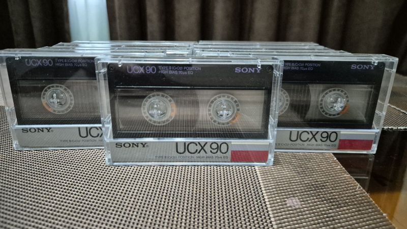 Кассеты хром SONY UCX90(1984г)