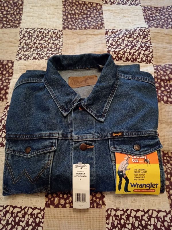 Куртка джинсовая мужская Wrangler Cowboy Cut Western denim Куртка джинсовая мужская Wrangler Cowboy Cut Western denim