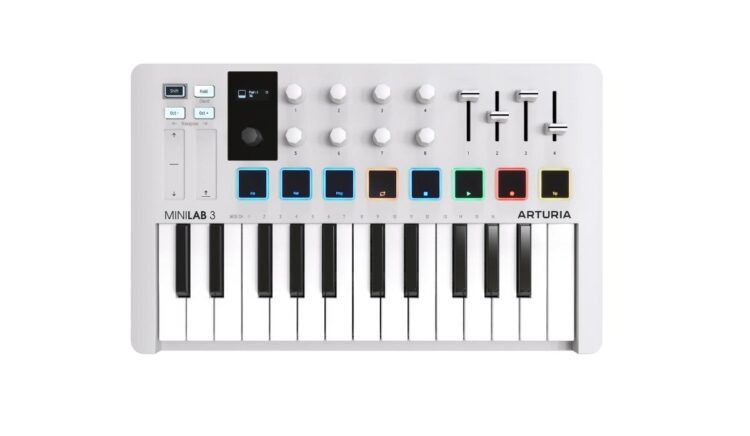 Arturia minilab 3 миди клавиатура Arturia minilab 3 миди клавиатура