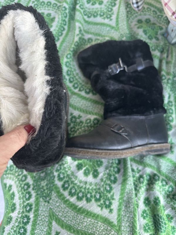 Натуральные иужские сароги из коди и овчины