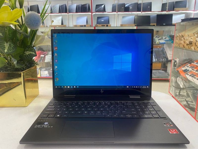 Hp envy ryzen 5 16 gb ram 256 gb ssd 1000 gb hdd ekrani sensor x360