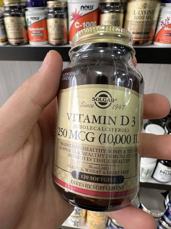 SOLGAR Vitamin D3 10000