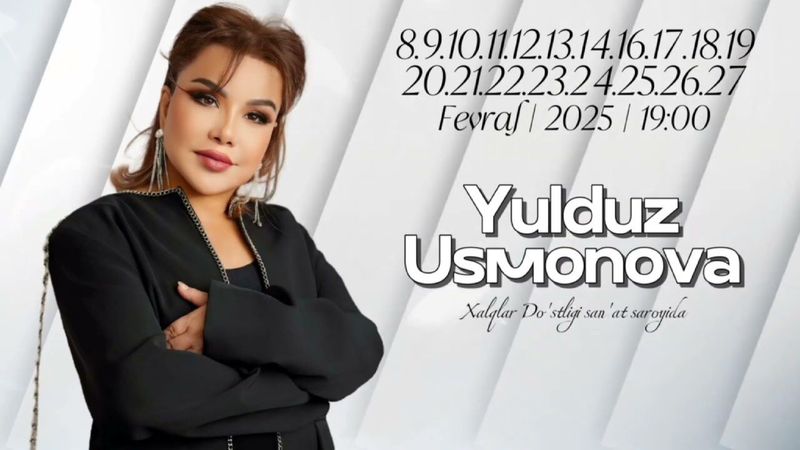 Yulduz Usmonova Konsert Bilet