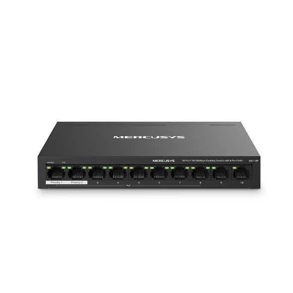 Mercusys MS106LP / MS110P Настольный коммутатор Mercusys MS106LP / MS110P Настольный коммутатор