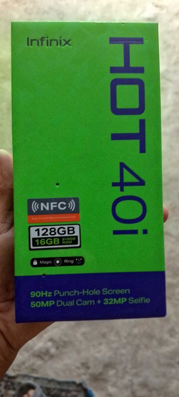 Infinix HOT 40i sotiladi xotirasi 128 Gb 8+8 GB Infinix HOT 40i sotiladi xotirasi 128 Gb 8+8 GB