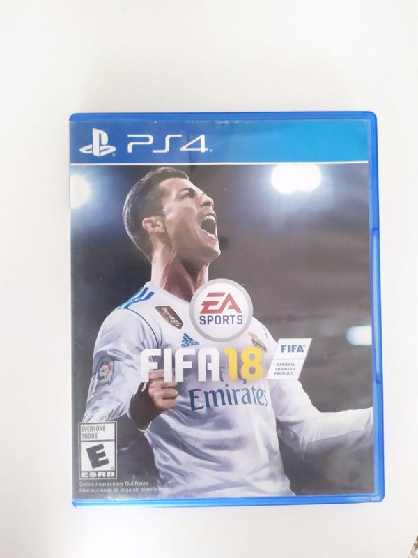 FIFA 18 Playstation4 диск в идеальном состояний.