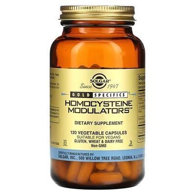 Модуляторы Гомоцистеина, Solgar 120 капсул Homocysteine Modulators Модуляторы Гомоцистеина, Solgar 120 капсул Homocysteine Modulators
