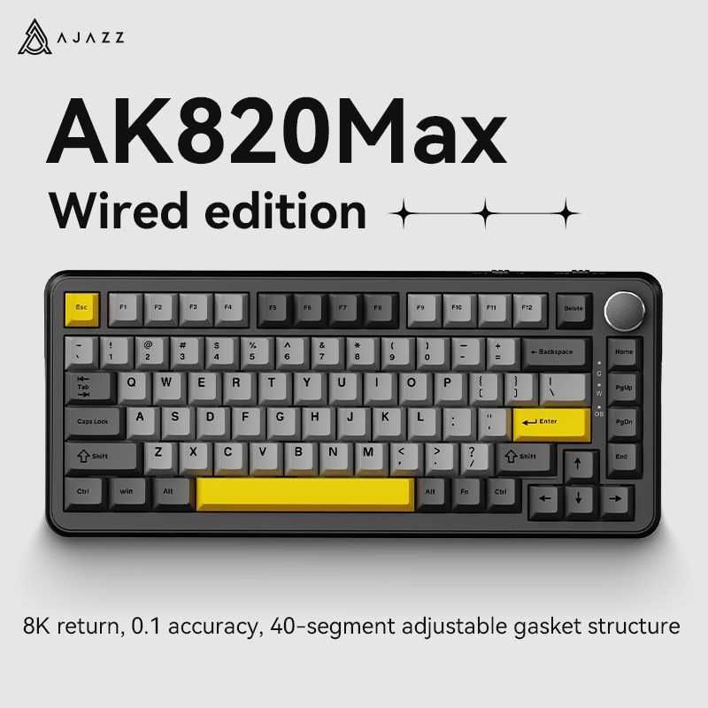 Магнитная клавиатура Ajazz AK820MAX Магнитная клавиатура Ajazz AK820MAX