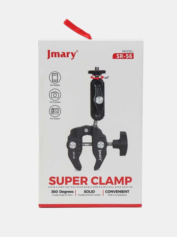 Штатив Jmary SR-56 Зажим для телефона Штатив Jmary SR-56 Зажим для телефона
