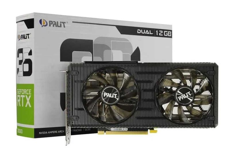 Видеокарта GPU PALIT RTX 3060 12GB