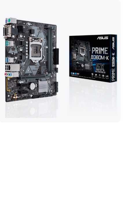 Мат плата + процессор Asus PRIME B360M-K + Intel Core i5 9400F Мат плата + процессор Asus PRIME B360M-K + Intel Core i5 9400F
