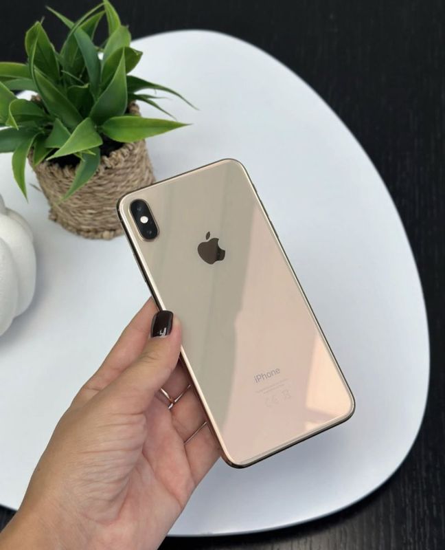 iPhone Xs Max Gold Full Box