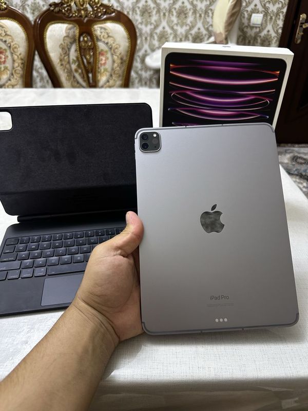 ipad pro m2 Simkartali Apple pencil keyboard