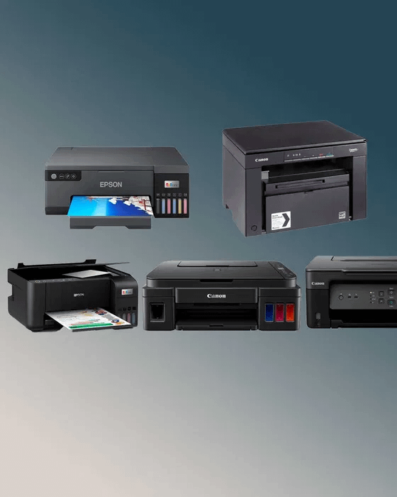 Принтеры Canon, Epson
