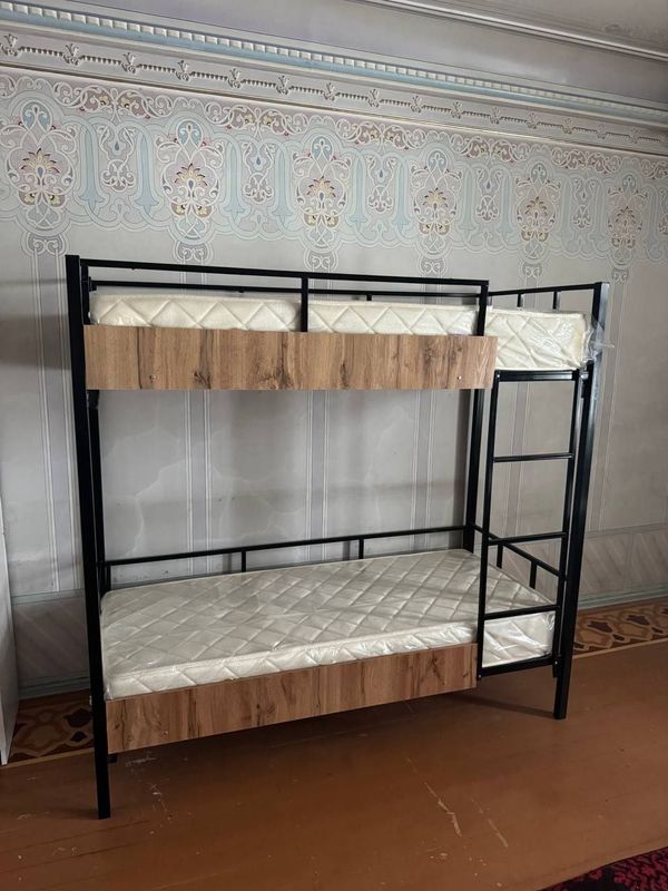 Krovat 2 etajlik. Shkafi alohida sotiladi Krovat 2 etajlik. Shkafi alohida sotiladi