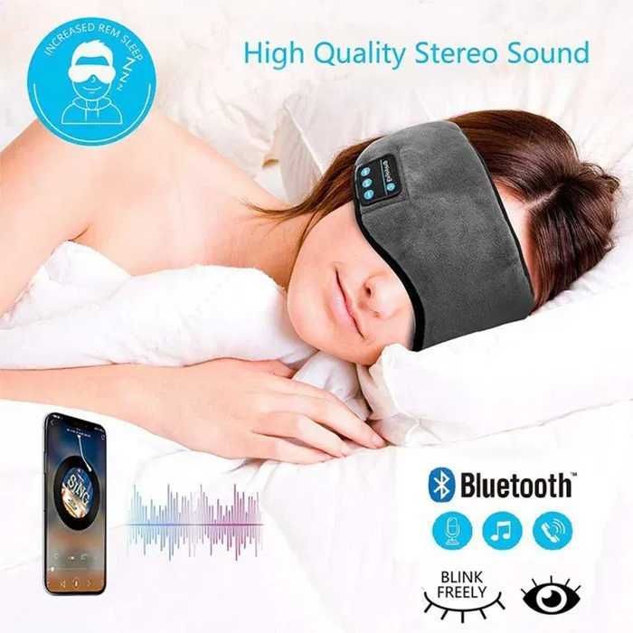 Маска для сна и йоги c функцией Bluetooth MIDY