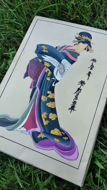 "Japan kimono" картина